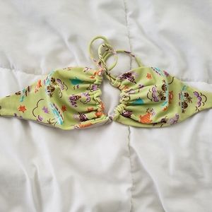 Strapless bikini top